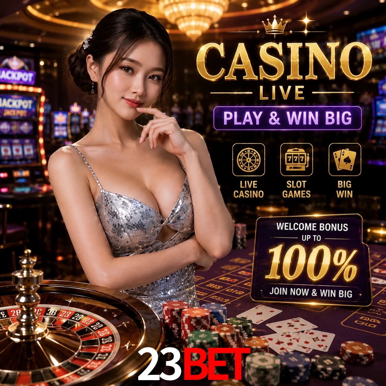 Aplicativo móvel 23Bet para iOS e Android